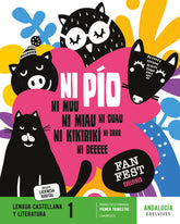 LENGUA 1oEP CUADRICULA ANDALUCIA 23 SIN PRISA FANFEST | AA,VV | 9788414048412 (Edelvives)